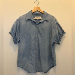 Denim Forum Denim Style Shirt Size Small